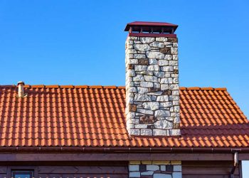 Masonry-chimney-on-a-roof Masonry-chimney-on-a-roof